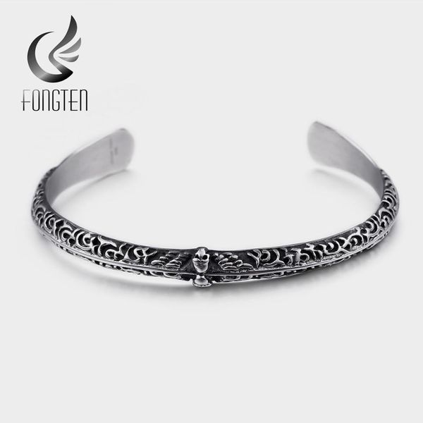 fongten retro skull viking bangle men stainless steel vintage black silver punk charm bangle mens jewellery boyfriend gift
fongten retro skull viking bangle men stainless steel vintage black silver punk charm bangle mens jewellery boyfriend gift