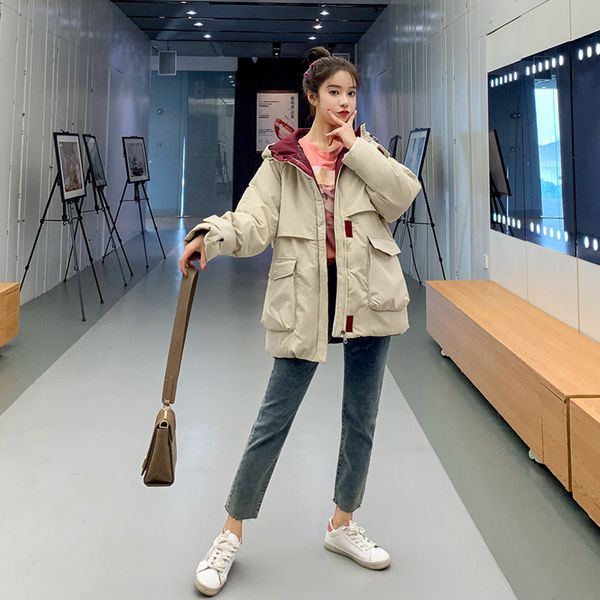 woman a fairy real back season special selling cotton-padded clothes student easy cotton-padded jacket 2019 winter clothes, Black
woman a fairy real back season special selling cotton-padded clothes student easy cotton-padded jacket 2019 winter clothes, Black