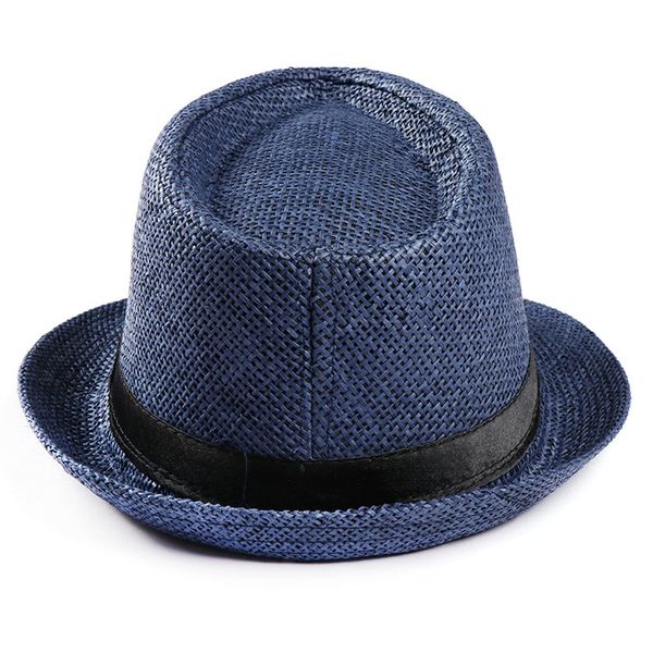 mens straw hattrendy beach sun straw panama jazz hat cowboy fedora hats gangster cap chapeau summer female hat sunhat woman, Blue;gray
mens straw hattrendy beach sun straw panama jazz hat cowboy fedora hats gangster cap chapeau summer female hat sunhat woman, Blue;gray