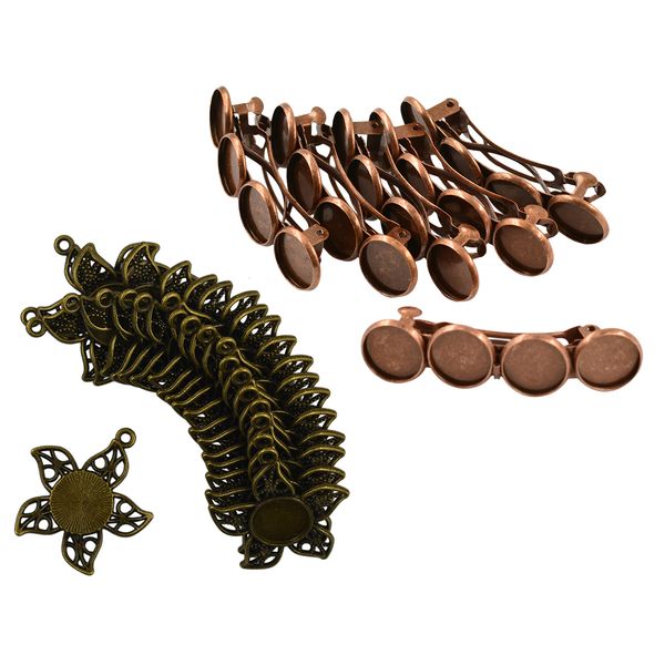 26 клип pieces стиль vintage заколка для волос филиграни фото рамки настройка основы, Black
26 клип pieces стиль vintage заколка для волос филиграни фото рамки настройка основы, Black