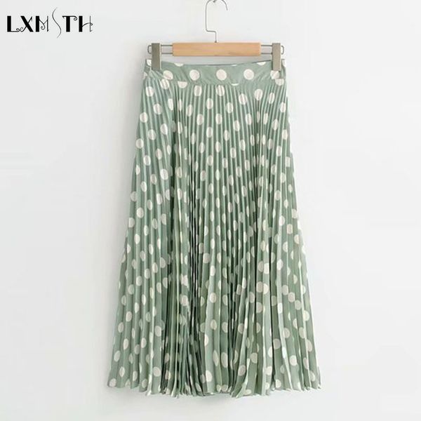 lxmsth ladies pleated skirt high waist polka dot elegant midi skirt women spring autumn vintage jupe femme, Black
lxmsth ladies pleated skirt high waist polka dot elegant midi skirt women spring autumn vintage jupe femme, Black