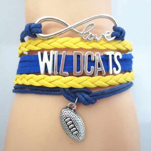 ювелирные изделия infinity love state wildcats футбольная команда колледж браслет синий желтый спорт подарки дружбы b09210, Golden;silver
ювелирные изделия infinity love state wildcats футбольная команда колледж браслет синий желтый спорт подарки дружбы b09210, Golden;silver