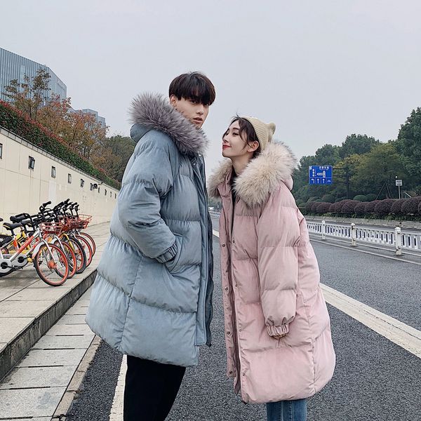2019 parka men coats winter jacket men thicken fur hooded outwear warm coat casual mens coat couple clothes, Black
2019 parka men coats winter jacket men thicken fur hooded outwear warm coat casual mens coat couple clothes, Black