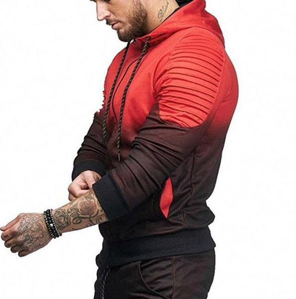mens fashion spring hiphop tracksuits casual sports striped folds 3d printing gradient male hoodie for sale, Black
mens fashion spring hiphop tracksuits casual sports striped folds 3d printing gradient male hoodie for sale, Black