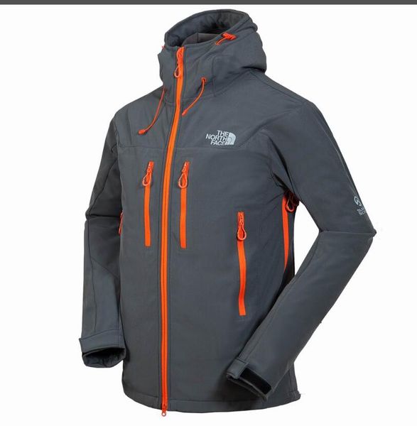 outdoor shell jacket winter brand northface hiking softshell jacket men windproof waterproof thermal for hiking camping, Black;brown
outdoor shell jacket winter brand northface hiking softshell jacket men windproof waterproof thermal for hiking camping, Black;brown