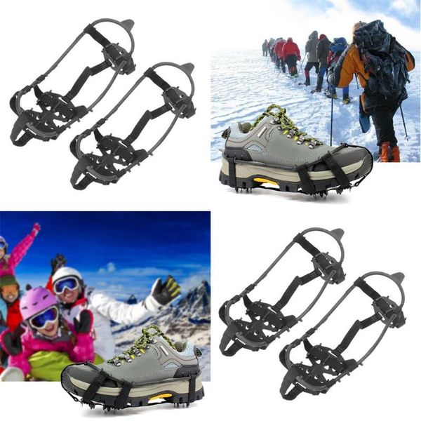 durable crampons climbing anti slip shoes cover not easy to damage deformation 24 teeth snow shoe spiked grips cleats
durable crampons climbing anti slip shoes cover not easy to damage deformation 24 teeth snow shoe spiked grips cleats