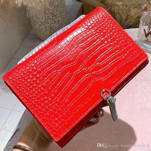 2020 brand designer women handbag genuine leather crocodile pattern tassel shoulder bag chain strap 3 color crossbody bags fast ship
2020 brand designer women handbag genuine leather crocodile pattern tassel shoulder bag chain strap 3 color crossbody bags fast ship