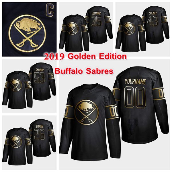 buffalo sabres golden edition 9 jack eichel 26 rasmus dahlin 53 jeff skinner 21 kyle okposo customize any number any name hockey jersey, Black;red
buffalo sabres golden edition 9 jack eichel 26 rasmus dahlin 53 jeff skinner 21 kyle okposo customize any number any name hockey jersey, Black;red