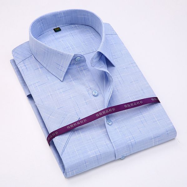 men's dress shirts summer 2021 men short sleeve shirt regular fit slim casual business clothes camisa masculina, White;black
men's dress shirts summer 2021 men short sleeve shirt regular fit slim casual business clothes camisa masculina, White;black