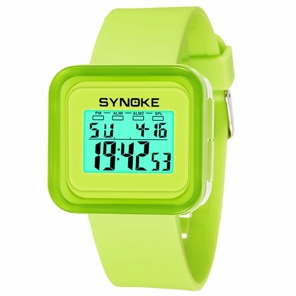 synoke new kids digital watch silicone boys girls students fashion casual 12/24hour children watches candy colors led clock, Blue
synoke new kids digital watch silicone boys girls students fashion casual 12/24hour children watches candy colors led clock, Blue