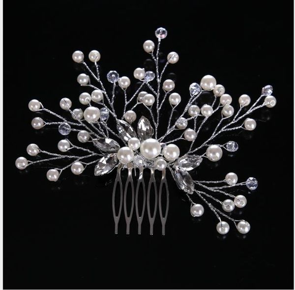 bride headwear pearl hair comb marriage bride jewelry accessories european and american selling headwear, Slivery;golden
bride headwear pearl hair comb marriage bride jewelry accessories european and american selling headwear, Slivery;golden