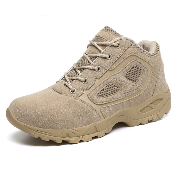 Men Tactical Boots Army Boots Men's Military Desert Waterproof Lace Up Low Top Work Shoes Male Outdoor Ankle Boots, Black
Men Tactical Boots Army Boots Men's Military Desert Waterproof Lace Up Low Top Work Shoes Male Outdoor Ankle Boots, Black