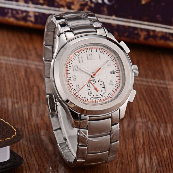 business mens watch automatic mechanical movement 316 stainless steel case auto date fashion steel butterfly buckle strap with box x239, Slivery;brown
business mens watch automatic mechanical movement 316 stainless steel case auto date fashion steel butterfly buckle strap with box x239, Slivery;brown