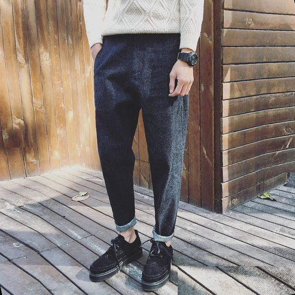 2018 autumn and winter japanese restore ancient ways three-dimensional cut out sanding.peach.emerizing jeans, Blue
2018 autumn and winter japanese restore ancient ways three-dimensional cut out sanding.peach.emerizing jeans, Blue