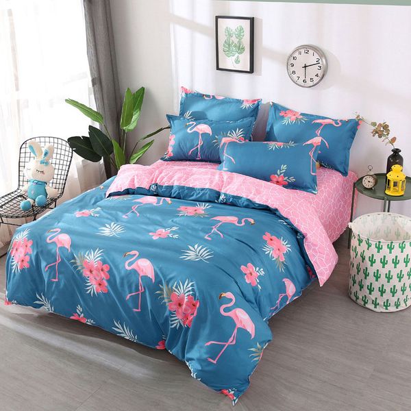 flamingo 4pcs kid bed cover set cartoon duvet cover child bed sheets and pillowcases comforter bedding set 2tj-61003
flamingo 4pcs kid bed cover set cartoon duvet cover child bed sheets and pillowcases comforter bedding set 2tj-61003