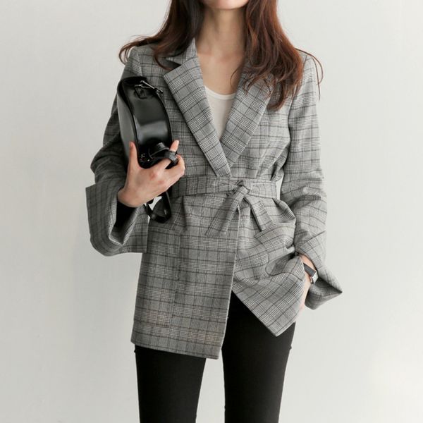 leisure suit set woman oversized long blazer high waist ankle length straight pants korean fashion two piece set hot, White;black
leisure suit set woman oversized long blazer high waist ankle length straight pants korean fashion two piece set hot, White;black