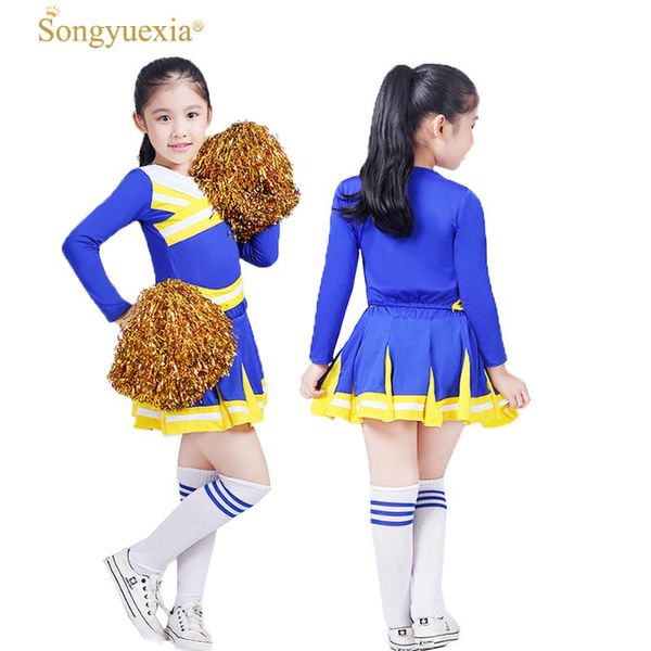 songyuexia children's long-sleeved cheerleading costume aerobics show sports costume student cheerleading suit, Black;red
songyuexia children's long-sleeved cheerleading costume aerobics show sports costume student cheerleading suit, Black;red