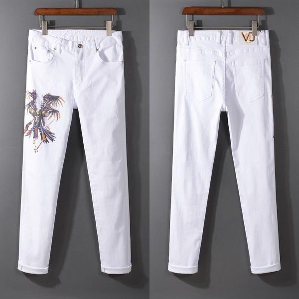 2020 fashion new high street trend ripped motorcycle jeans light distressed slim mens slim fit jeans fear of god, Blue
2020 fashion new high street trend ripped motorcycle jeans light distressed slim mens slim fit jeans fear of god, Blue