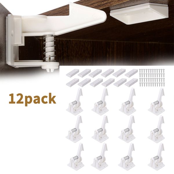 carriers, slings & backpacks cabinet locks child safety latches - 12 pack baby proofing cabinets drawer lock easy installation(white)
carriers, slings & backpacks cabinet locks child safety latches - 12 pack baby proofing cabinets drawer lock easy installation(white)