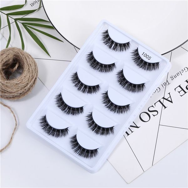 5 pairs mink lashes 3d eyelashes 100% cruelty lashes handmade reusable natural eyelashes popular false lashes makeup
5 pairs mink lashes 3d eyelashes 100% cruelty lashes handmade reusable natural eyelashes popular false lashes makeup