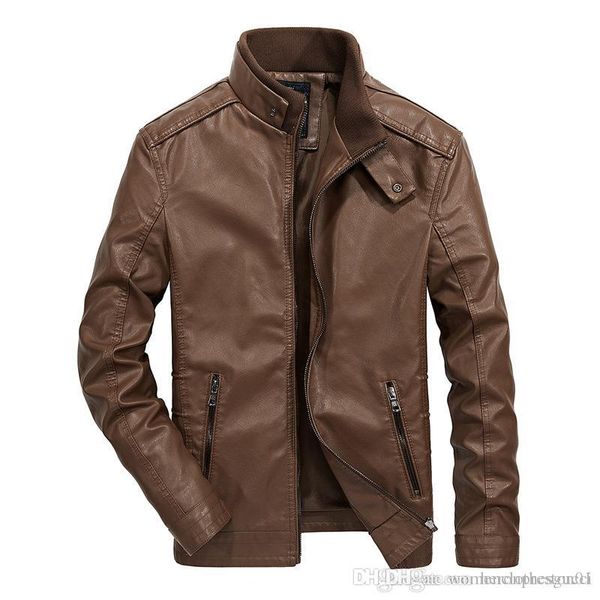 mens motorcycle vintage pu outerwear stand collar long sleeve zipper jackets fashion streetwear casual teenager coats, Black;brown
mens motorcycle vintage pu outerwear stand collar long sleeve zipper jackets fashion streetwear casual teenager coats, Black;brown
