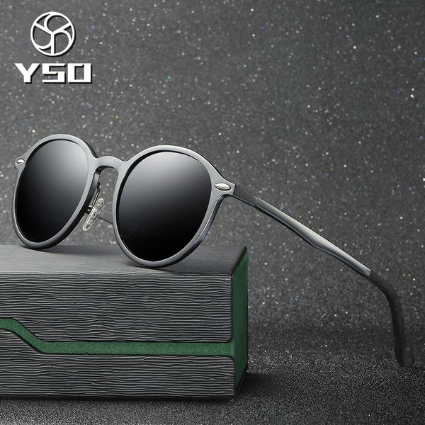 yso sunglasses men women polarized uv400 aluminium magnesium frame tac lens sun glasses driving glasses round accessories 8607, White;black
yso sunglasses men women polarized uv400 aluminium magnesium frame tac lens sun glasses driving glasses round accessories 8607, White;black