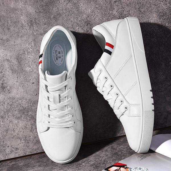 surom 2019 spring new men casual shoes breathable wear resistant shoes comfortable summer white round toe lace up flat snekaers, Black
surom 2019 spring new men casual shoes breathable wear resistant shoes comfortable summer white round toe lace up flat snekaers, Black