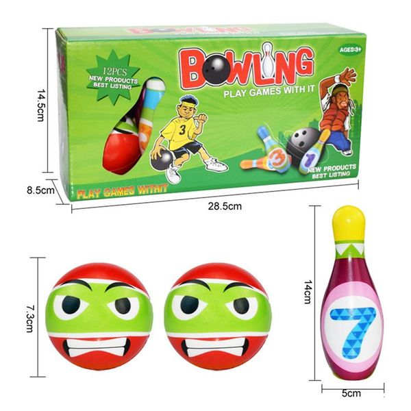 1 set bowling pins and balls fun safe pu educational toy for kids toddlers children outdoor or indoor toy sports#osp
1 set bowling pins and balls fun safe pu educational toy for kids toddlers children outdoor or indoor toy sports#osp
