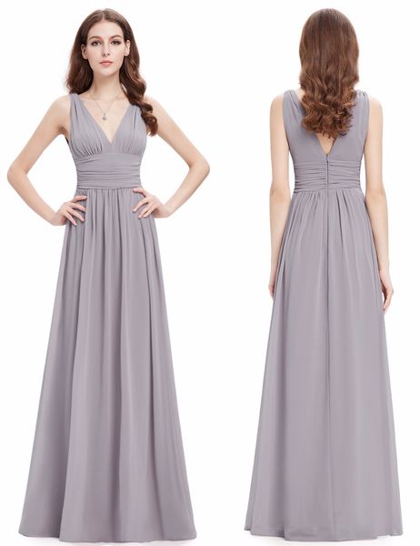 elegant deep v collar long silver gray chiffon bridesmaid dresses red halter shoulders pure hand grip fold prom party dresses, White;pink
elegant deep v collar long silver gray chiffon bridesmaid dresses red halter shoulders pure hand grip fold prom party dresses, White;pink