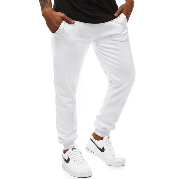2019 white pants man fitness sports pants men joggers causal black sweatpants men slim fit cotton trousers elastic waist xxxl 
2019 white pants man fitness sports pants men joggers causal black sweatpants men slim fit cotton trousers elastic waist xxxl