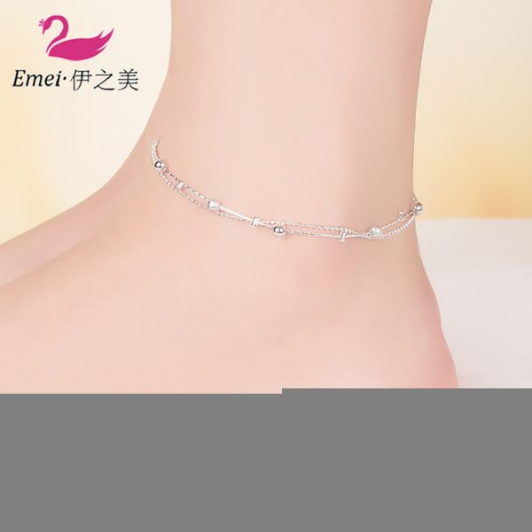 new style women's anklet korean-style circle beads anklet double layer women's fashion beach foot ornaments, Red;blue
new style women's anklet korean-style circle beads anklet double layer women's fashion beach foot ornaments, Red;blue