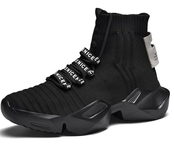 fashion new design breathable casual wholesale man fly knit sock sneakers for couple outdoor walking, Black
fashion new design breathable casual wholesale man fly knit sock sneakers for couple outdoor walking, Black