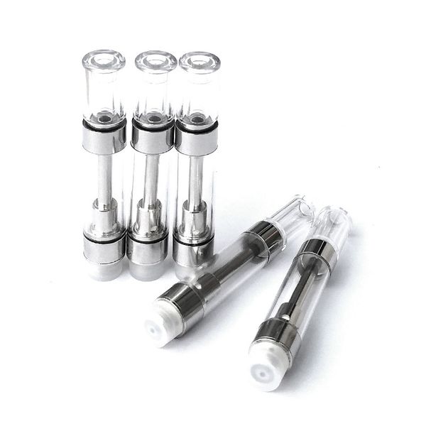 Chronic Carts empty Vape Cartridges 0.8ml 1.0ml G5 Ceramic Coil Atomizer Tank with Hologram Packaging Box DHL Free