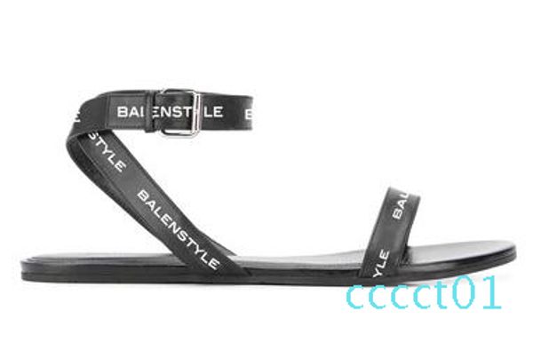 2019 ladies flat sandals designer design slide female slippers gladiator leather ladies drag letter decoration ct01, Black
2019 ladies flat sandals designer design slide female slippers gladiator leather ladies drag letter decoration ct01, Black