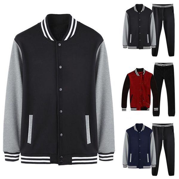 2019 sweatpant set long sleeve patchwork suit casual autumn gym joggers tracksuits baseball uniform new fashion clothing set, Gray
2019 sweatpant set long sleeve patchwork suit casual autumn gym joggers tracksuits baseball uniform new fashion clothing set, Gray