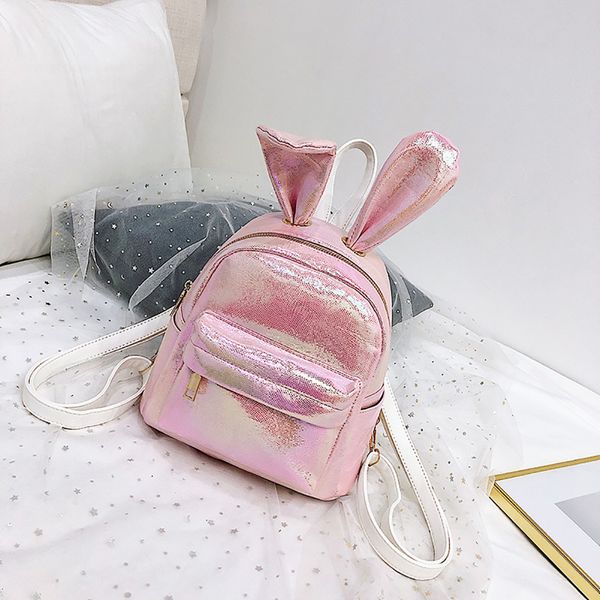 25#fashion women's sequin radium lovely girl school backpack casual wild ear backpack travel bag mochila
25#fashion women's sequin radium lovely girl school backpack casual wild ear backpack travel bag mochila