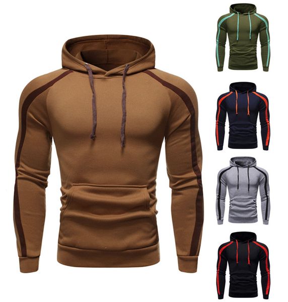 mens panelled designer hoodies long sleeve hooded mens pullover sweatshirts fashion contrast color males autumn clothing, Black
mens panelled designer hoodies long sleeve hooded mens pullover sweatshirts fashion contrast color males autumn clothing, Black