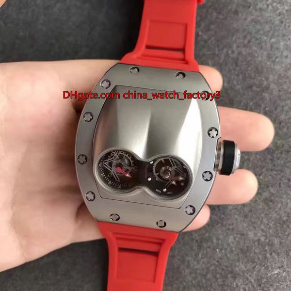2 style limited version 42mm x 50mm rm053 rm 053 titanium 3d eta 2836 movement mechanical automatic mens watch watches, Slivery;brown
2 style limited version 42mm x 50mm rm053 rm 053 titanium 3d eta 2836 movement mechanical automatic mens watch watches, Slivery;brown