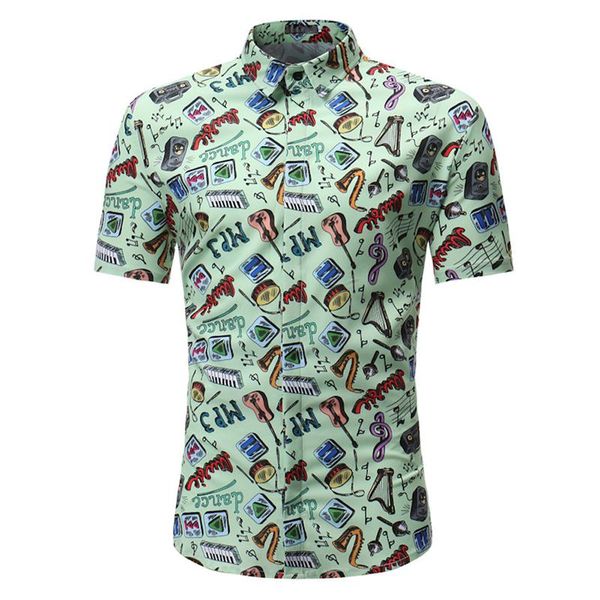 feitong creative men shirt ретро цветочный принт блузка повседневная с коротким рукавом тонкий пляж рубашки для мужчин плюс размер мужская п, White;black
feitong creative men shirt ретро цветочный принт блузка повседневная с коротким рукавом тонкий пляж рубашки для мужчин плюс размер мужская п, White;black