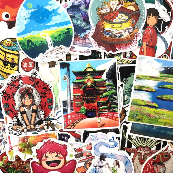 50pcs/set miyazaki hayao anime stickers cartoon graffiti stickers for diy luggage laprefrigerator motorcycle car pegatinas
50pcs/set miyazaki hayao anime stickers cartoon graffiti stickers for diy luggage laprefrigerator motorcycle car pegatinas