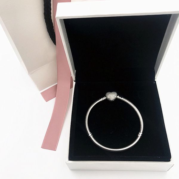 2019 new charm logo sterling silver chains 925 charm bracelets women jewelry making,1pz, Black
2019 new charm logo sterling silver chains 925 charm bracelets women jewelry making,1pz, Black