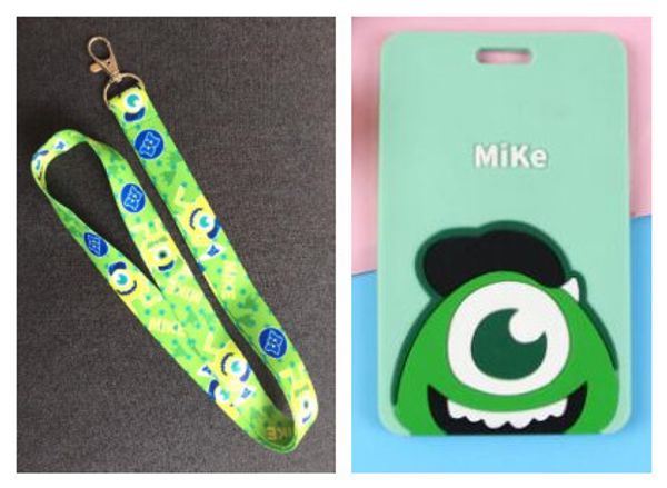retail 1 pcs anime big eyes cartoon named card holder identity badge with lanyard neck strap card bus id holders with key chain, Silver
retail 1 pcs anime big eyes cartoon named card holder identity badge with lanyard neck strap card bus id holders with key chain, Silver