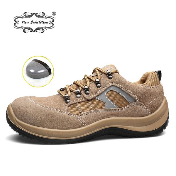 men steel toe safety work shoes 2019 breathable slip on mens fashion light footwear puncture proof casual boots, Black
men steel toe safety work shoes 2019 breathable slip on mens fashion light footwear puncture proof casual boots, Black