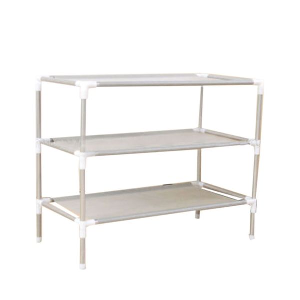 3 tiers non-woven fabric simple shoe rack without dustproof cover shoe shelf organizer gray
3 tiers non-woven fabric simple shoe rack without dustproof cover shoe shelf organizer gray