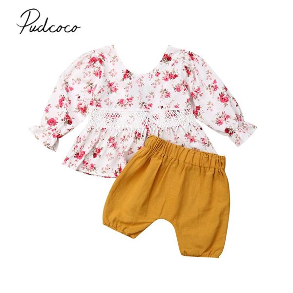 2019 baby summer clothing sweet kid baby girl clothes sets flower lace long sleeve dress solid shorts pants 2pcs outfit set, White
2019 baby summer clothing sweet kid baby girl clothes sets flower lace long sleeve dress solid shorts pants 2pcs outfit set, White