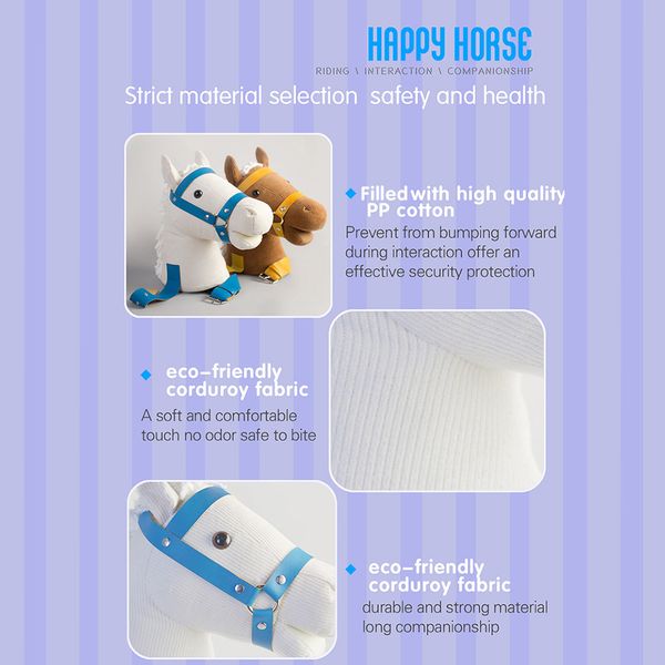 riding horse toy simulated galloping sounds tied on plush stuffed doll for kids emotional companionship indoor and outdoor play
riding horse toy simulated galloping sounds tied on plush stuffed doll for kids emotional companionship indoor and outdoor play