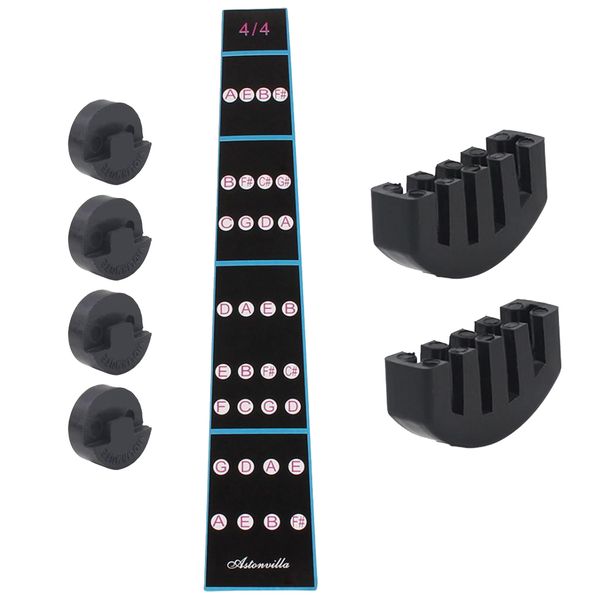 7pcs rubber violin practice mute set claw mute and round mute note sticker
7pcs rubber violin practice mute set claw mute and round mute note sticker