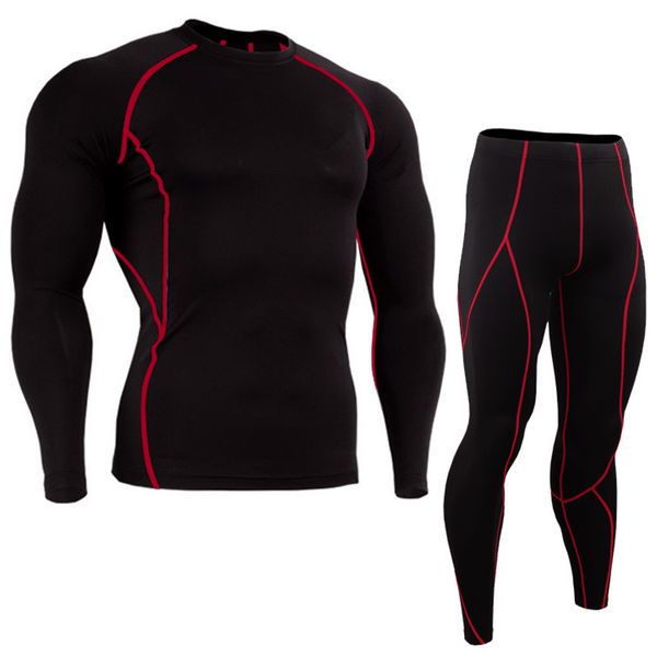 men's autumn and winter thermal underwear suit fitness running tights selling stretch quick-drying long-sleeved trousers, Gray
men's autumn and winter thermal underwear suit fitness running tights selling stretch quick-drying long-sleeved trousers, Gray