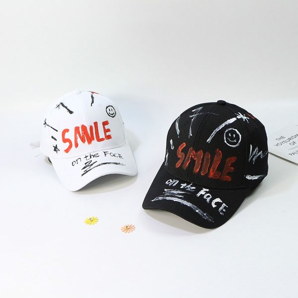 ручная роспись doodle бейсболка smiley cap простой модный хип-хоп cap черно-белая буква pattern, Blue;gray
ручная роспись doodle бейсболка smiley cap простой модный хип-хоп cap черно-белая буква pattern, Blue;gray