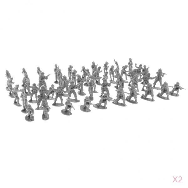 200 pcs various pose toy soldiers figures, army men soldiers, toy soldiers action figures for kids children - black
200 pcs various pose toy soldiers figures, army men soldiers, toy soldiers action figures for kids children - black